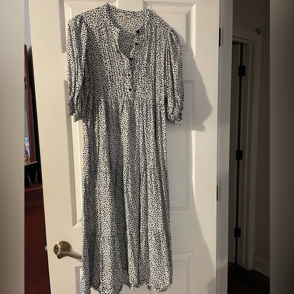 Meow mix midi dress